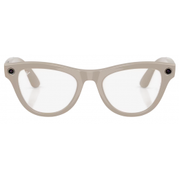 Умные очки Ray-Ban Meta* Skyler Gen 2 Shiny Chalky Grey, Фотохромные линзы Clear to Sapphire Transitions (RW4014)